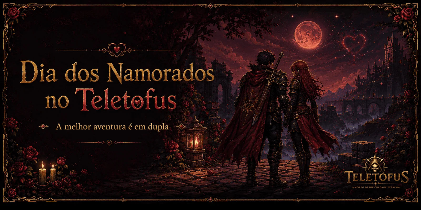 No Dia dos Namorados, a melhor aventura é em dupla: comece no Teletofus
