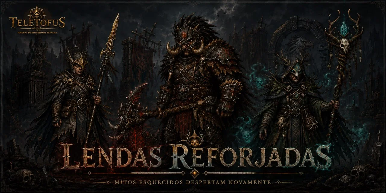 Lendas Reforjadas: nova linha de skins na Loja do Castelo