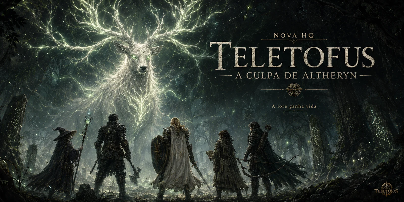 A Culpa de Altheryn: o HQ do Teletofus chegou