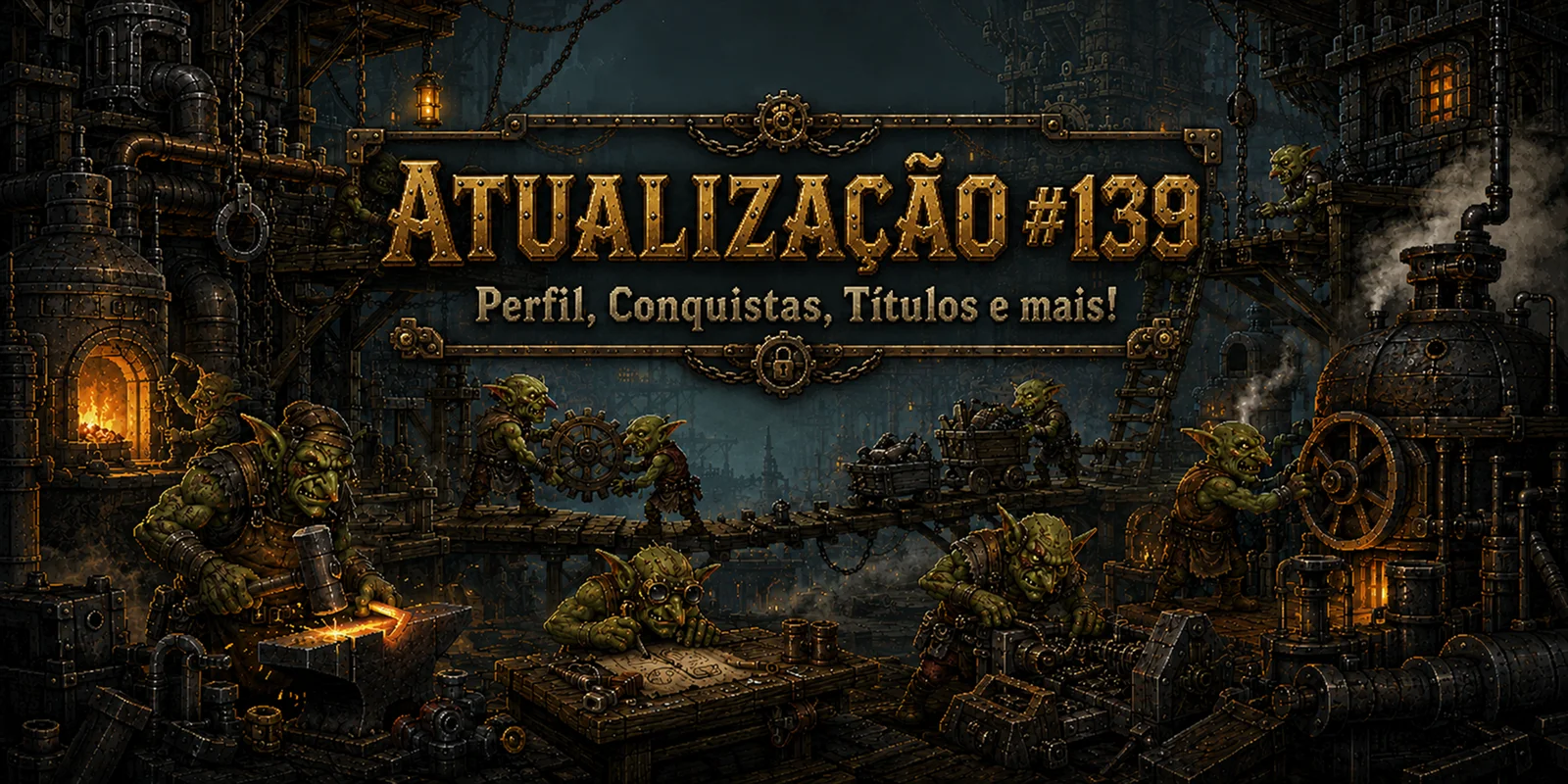 ATUALIZAÇÃO #139 - Perfil, Conquistas, Títulos e mais!