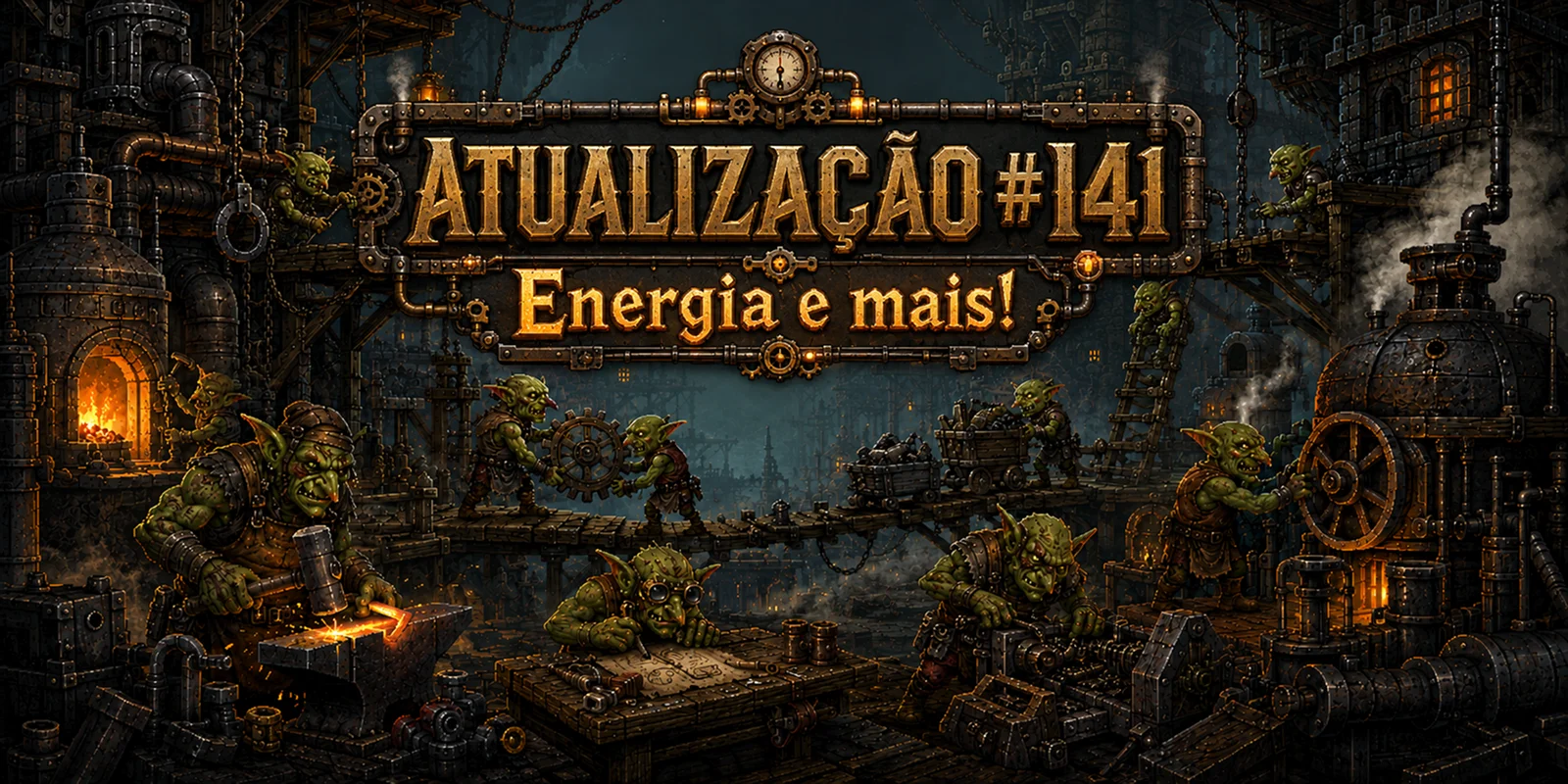 ATUALIZAÇÃO #141 - ENERGIA e mais!